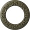 Ekena Millwork Ribbon with Bow Medallion (Canopies up to 7 1/2"), 12 1/4"OD x 7 1/2"ID x 7/8"P, Painted Turtle CM12RIPTF - alternate 1